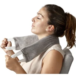 Gifi Bien-Être^Écharpe d’auto-massage avec billes d'argile