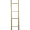 Gifi Aménagement Salle De Bain^Échelle porte-serviette 40x150cm bambou naturel