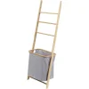 Gifi Aménagement Salle De Bain^Échelle porte-serviettes avec panier à linge