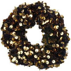 Gifi Beauté^Chouchou à sequins noir et doré