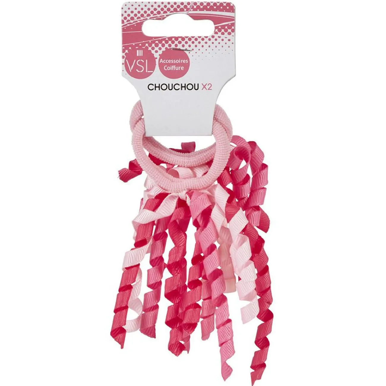 Gifi Beauté^Chouchou décor ruban torsadé x2