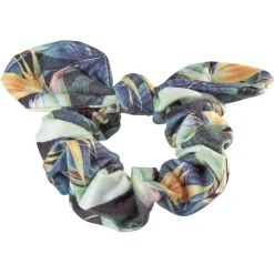 Gifi Beauté^Chouchou effet foulard imprimé tropical
