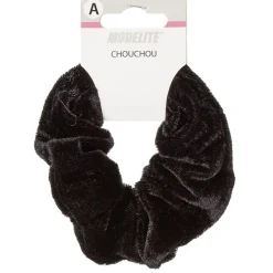 Gifi Beauté^Chouchou en velours uni noir