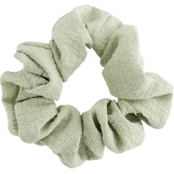 Gifi Beauté^Chouchou gaze de coton vert et rose x3