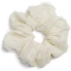 Gifi Beauté^Chouchou scrunchie blanc fil doux