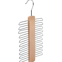 Gifi Rangement|Cintre à cravates bois métal