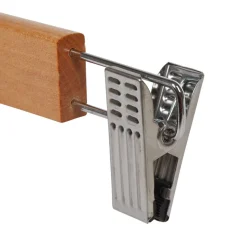 Gifi Rangement|Cintre à pinces en bois x 3