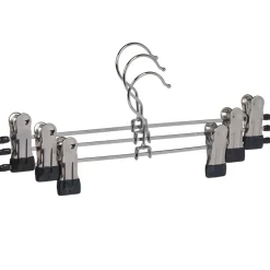 Gifi Rangement|Cintre à pinces en métal x 3