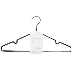 Gifi Rangement|Cintre antiglisse métal x 5