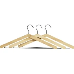 Gifi Rangement|Cintre incurvé en bambou x3