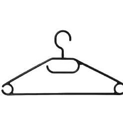 Gifi Rangement|Cintre noir à crochet rotatif x10