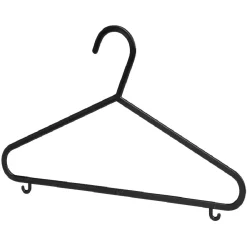 Gifi Rangement|Cintre noir pour vêtement enfant x10