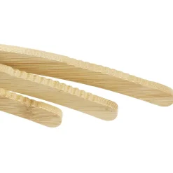 Gifi Rangement|Cintre triangulaire en bambou x3