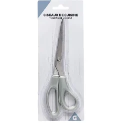 Gifi Ciseaux de cuisine en métal et plastique