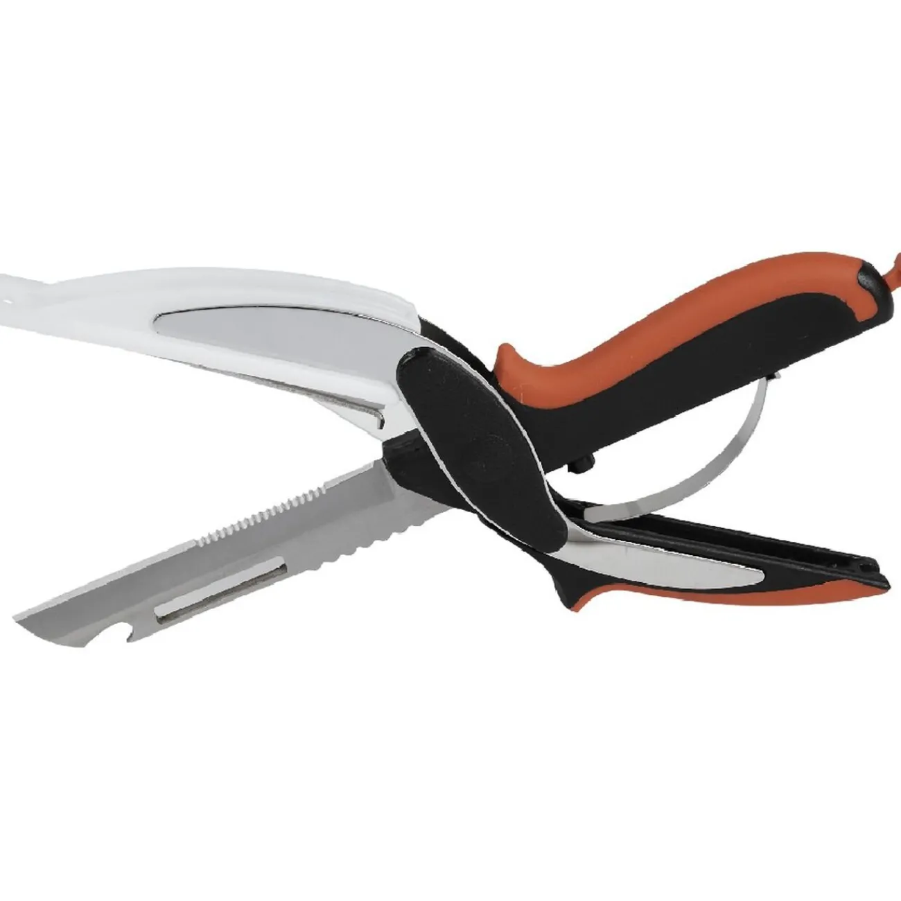 Gifi Ciseaux malins 2 en 1 rouge et noir