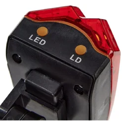 Gifi Outils Bricolage^Éclairage vélo arrière rouge avec lazer URBAN MOOV