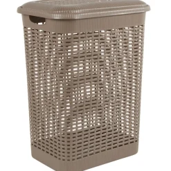 Gifi Entretien Du Linge|Coffre à linge 50 L gris