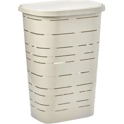 Gifi Entretien Du Linge|Coffre à linge Signature gris 55L