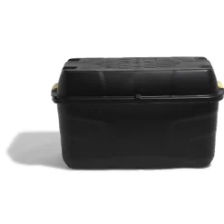 Gifi Rangement|Coffre rangement 175 L noir à roulettes