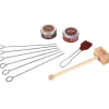 Gifi Coffret barbecue spécial brochettes