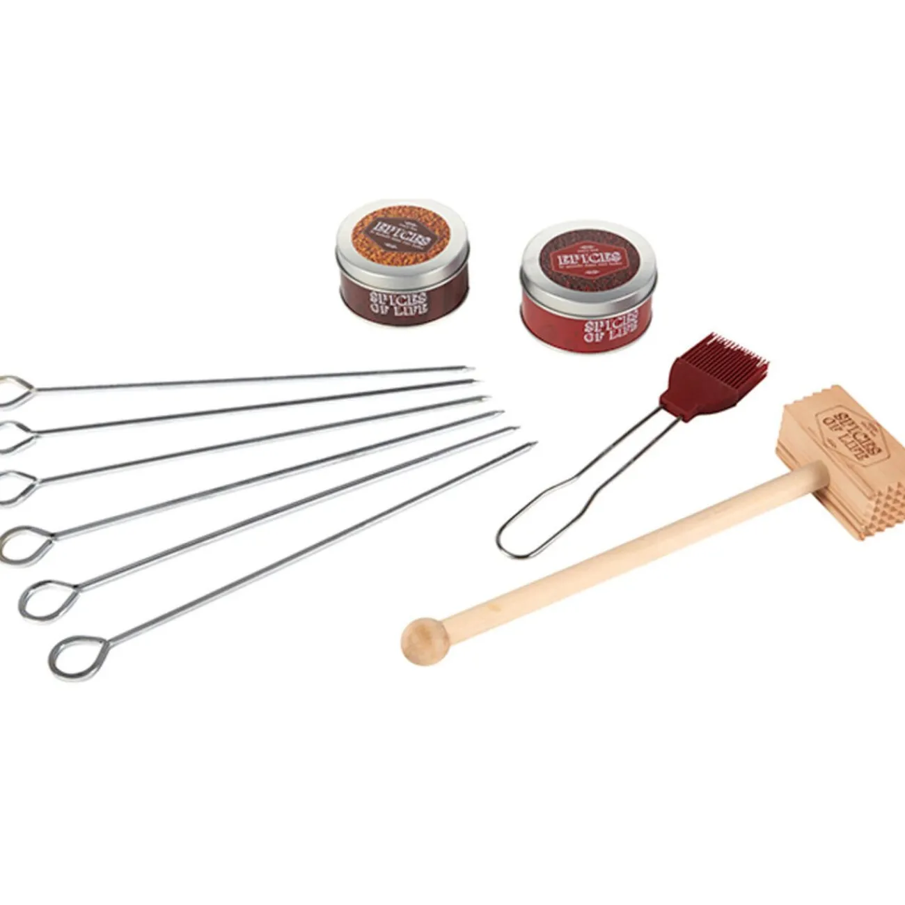 Gifi Coffret barbecue spécial brochettes