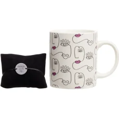 Gifi Coffret cadeau Maman Mug + Bracelet