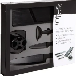 Gifi COFFRET COUTEAU CERAMIQUE