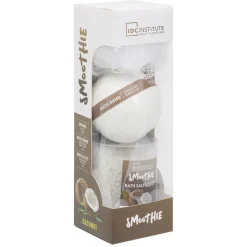 Gifi Bien-Être^Coffret fleur de douche bombe et sel de bain senteur smoothie coco