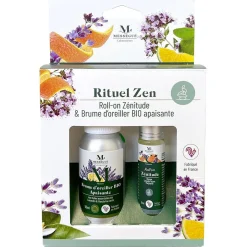 Gifi Bien-Être^Coffret Mességué roll-on zénitude et brume d'oreiller Bio apaisante