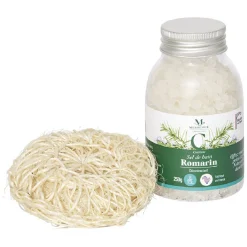 Gifi Bien-Être^Coffret Mességué sel de bain romarin et éponge chanvre 100% naturel