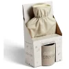 Gifi Coffret mug 330ml et bouillotte 600ml cosy beige