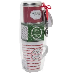 Gifi Coffret mug XXL avec boisson et biscuits Noël Traditionnel