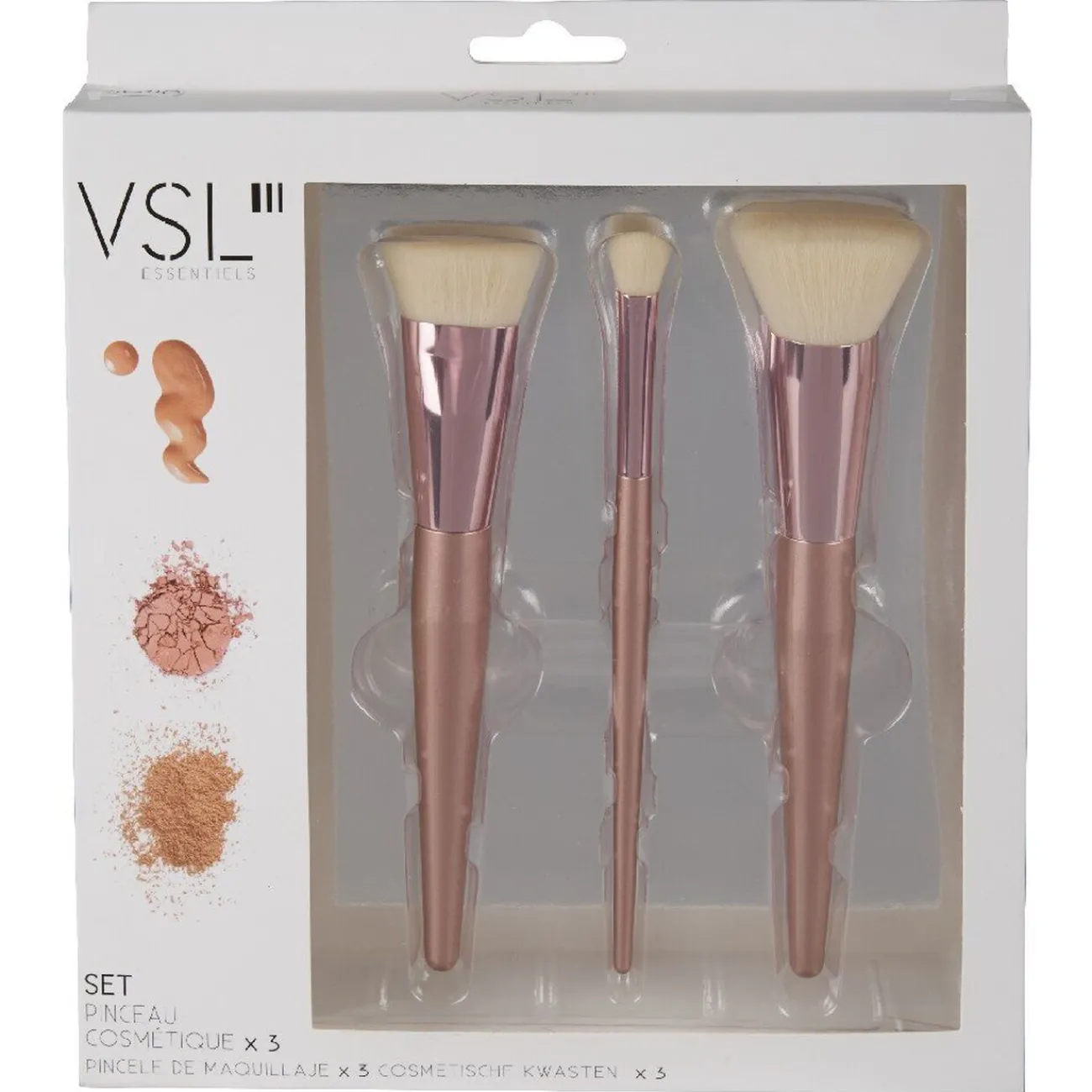 Gifi Beauté^Coffret pinceau de maquillage x3