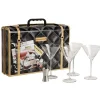 Gifi Coffret verre martini X4