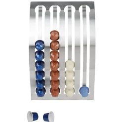 Gifi Colonne porte capsule à café gris