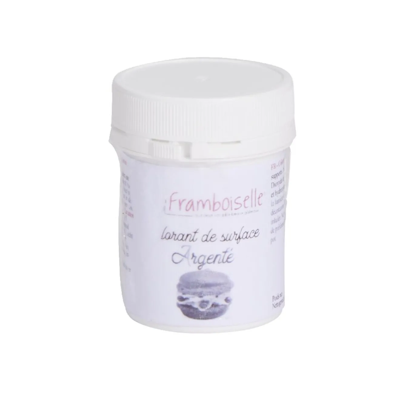 Gifi Colorant alimentaire de surface couleur argenté - pot de 5gr