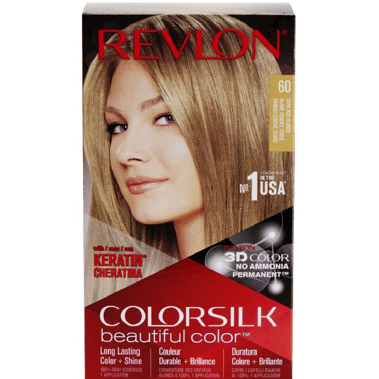 Gifi Beauté^Coloration cheveux Blond cendré 60 Revlon