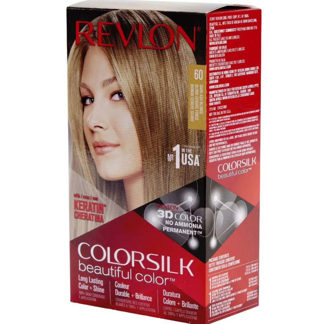 Gifi Beauté^Coloration cheveux Blond cendré 60 Revlon