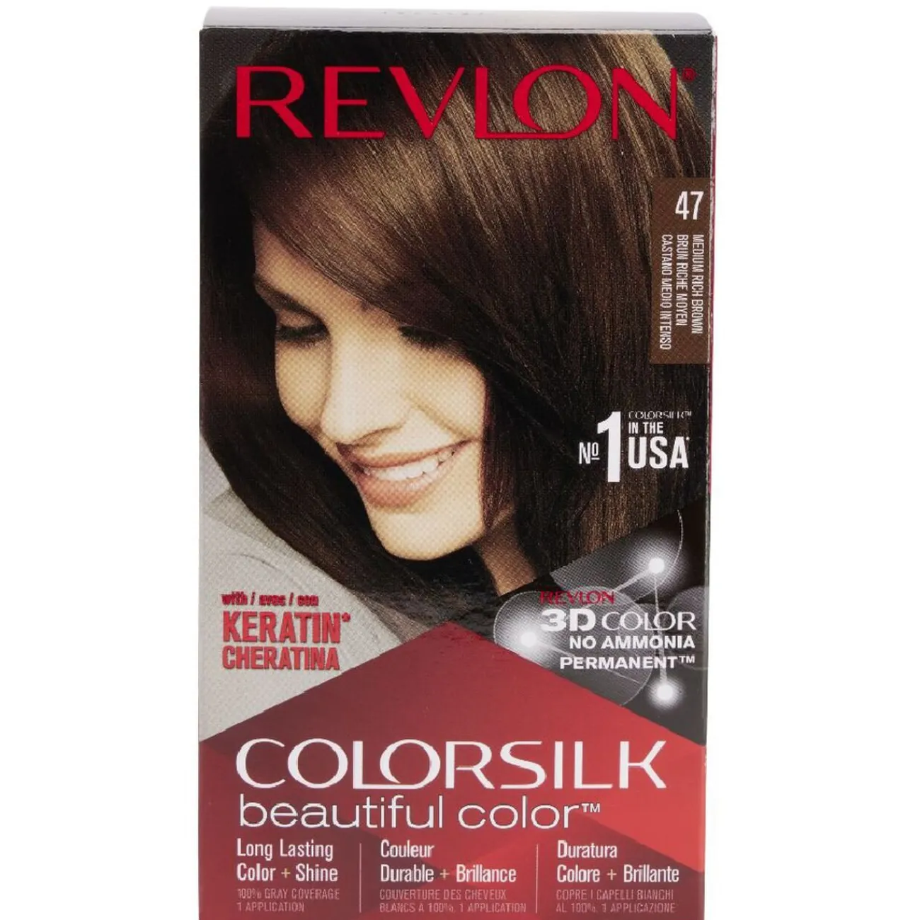 Gifi Beauté^Coloration cheveux Brun riche moyen 47 Revlon