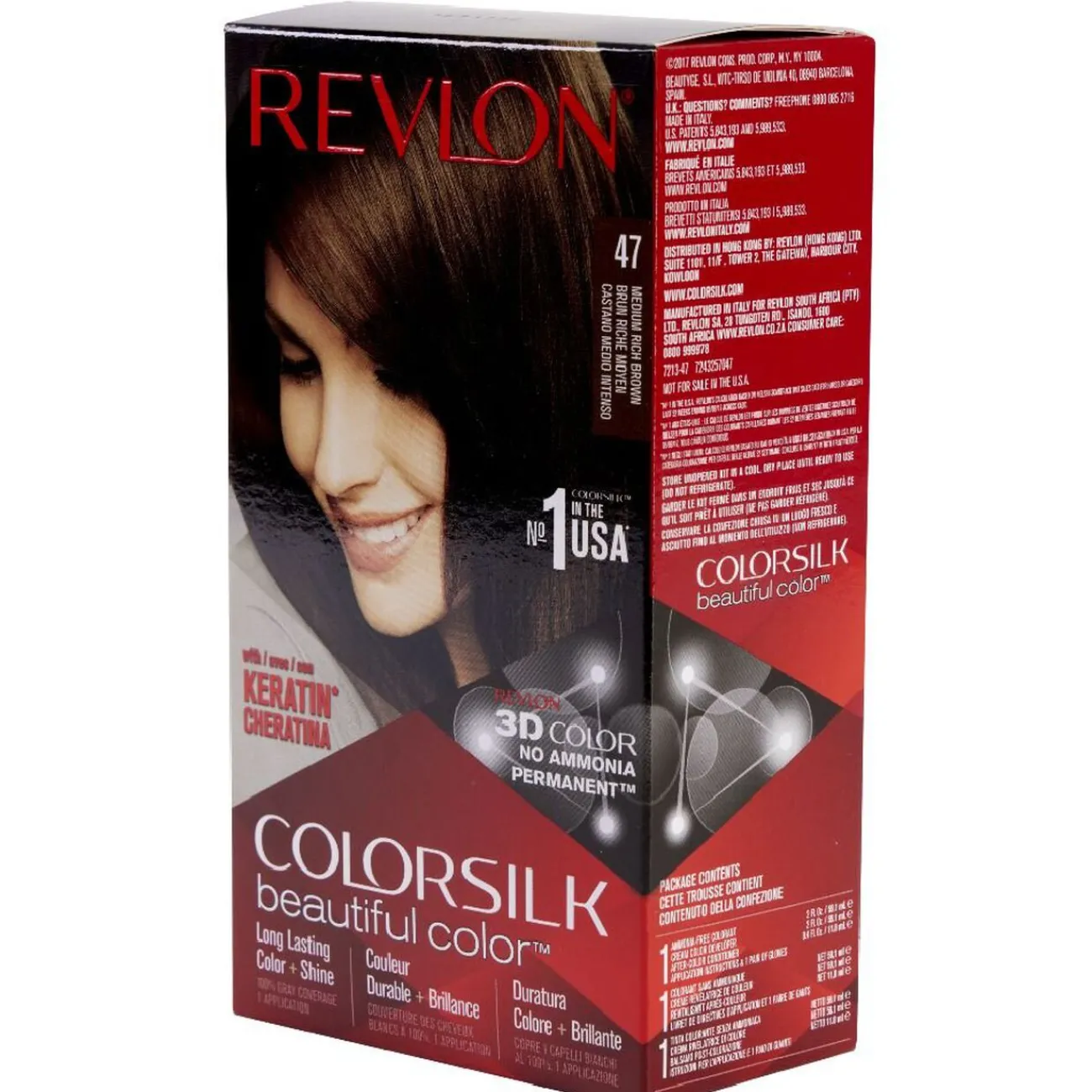 Gifi Beauté^Coloration cheveux Brun riche moyen 47 Revlon