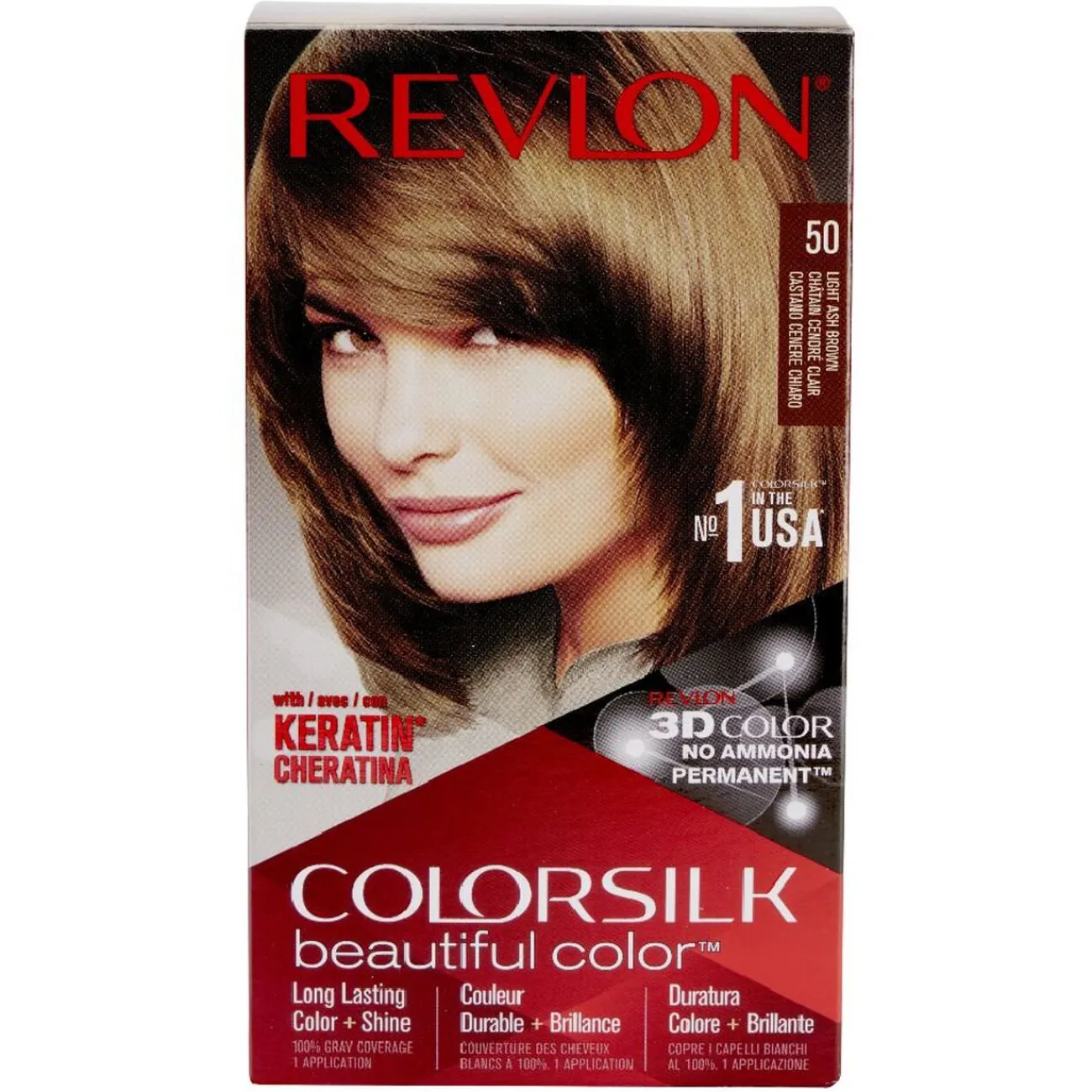Gifi Beauté^Coloration cheveux Chatain cendré 50 Revlon
