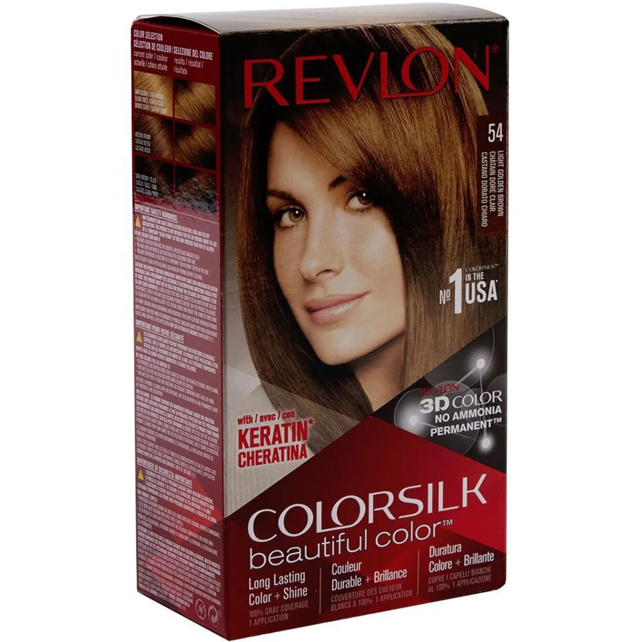 Gifi Beauté^Coloration cheveux Chatain doré 54 Revlon