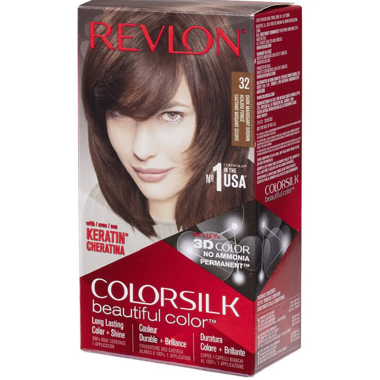 Gifi Beauté^Coloration cheveux Acajou foncé 32 Revlon