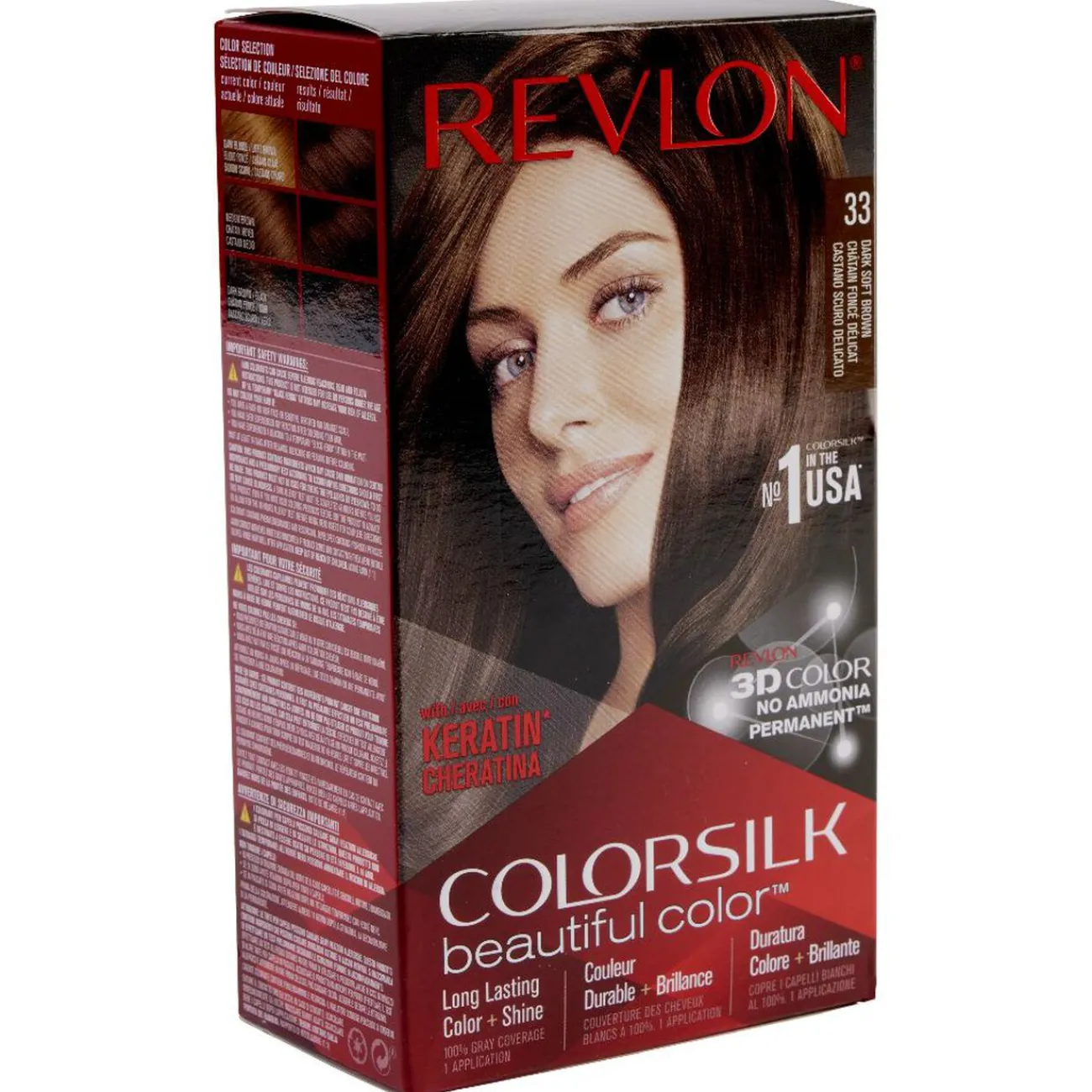 Gifi Beauté^Coloration cheveux Chatain foncé 33 Revlon