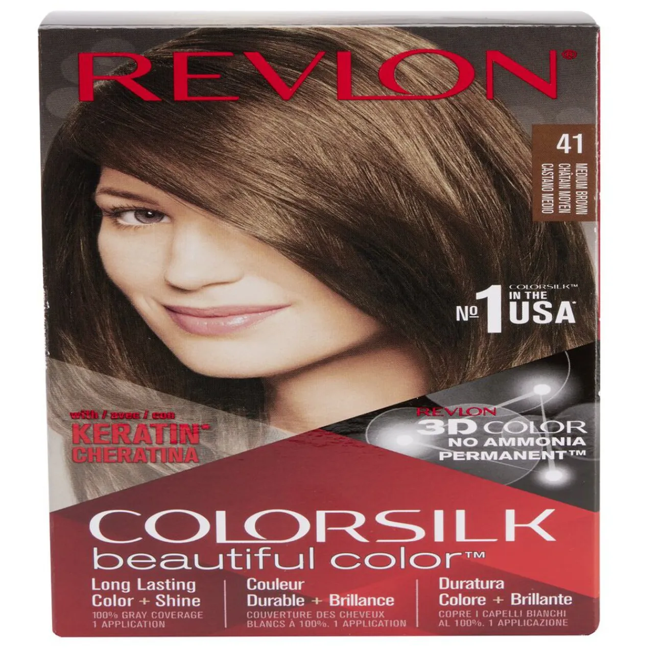 Gifi Beauté^Coloration cheveux Chatain moyen 41 Revlon
