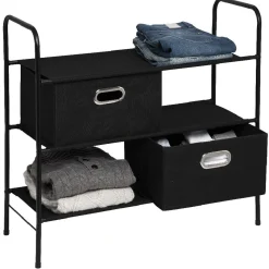 Gifi Rangement|Commode dressing 2 tiroirs