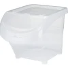 Gifi Rangement|Containers transparents avec couvercle 40 L x3