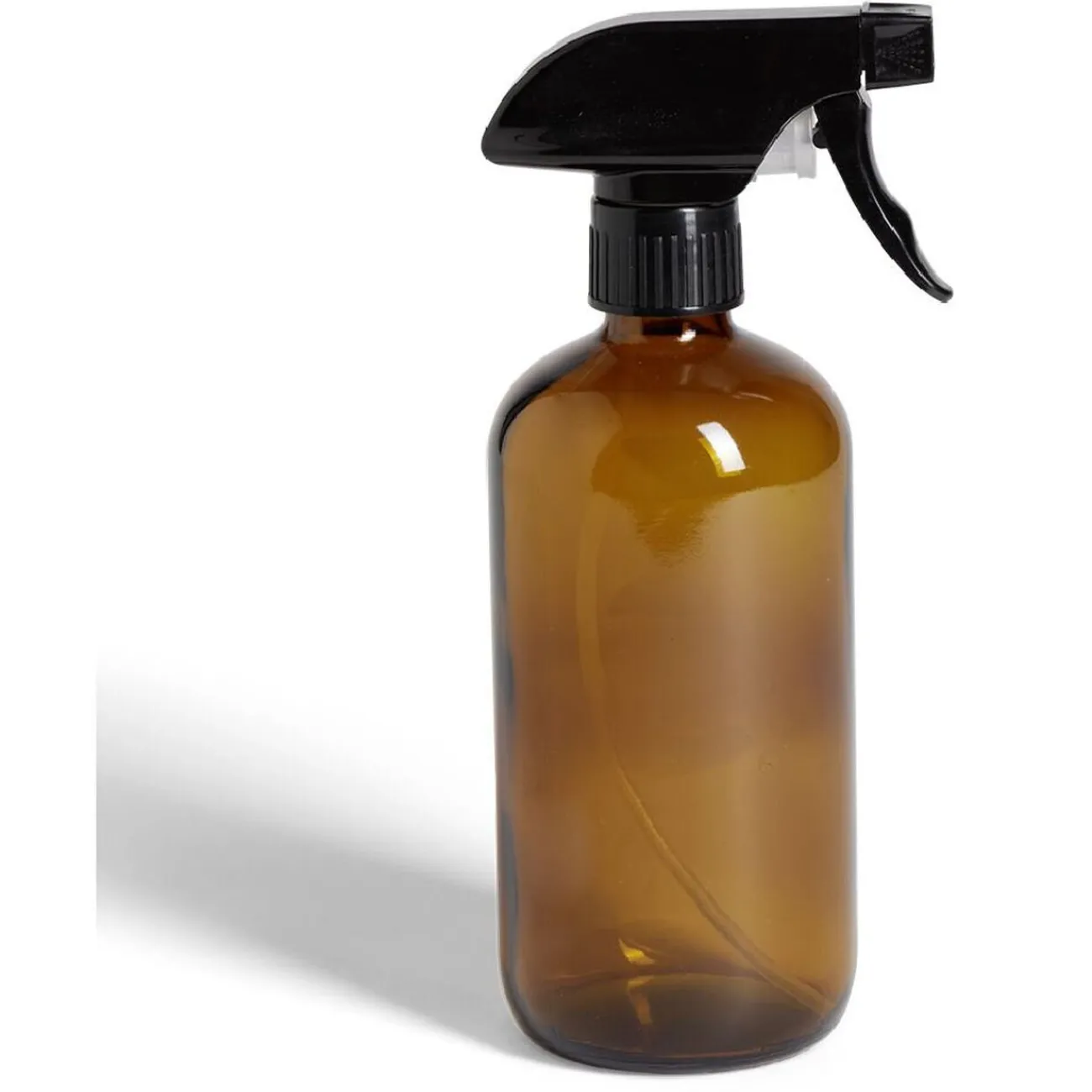 Gifi Aménagement Salle De Bain^Contenant spray 500ml verre marron