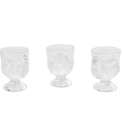 Gifi Coquetier Luminarc design poule transparent x3