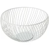 Gifi Corbeille à fruits acier blanc